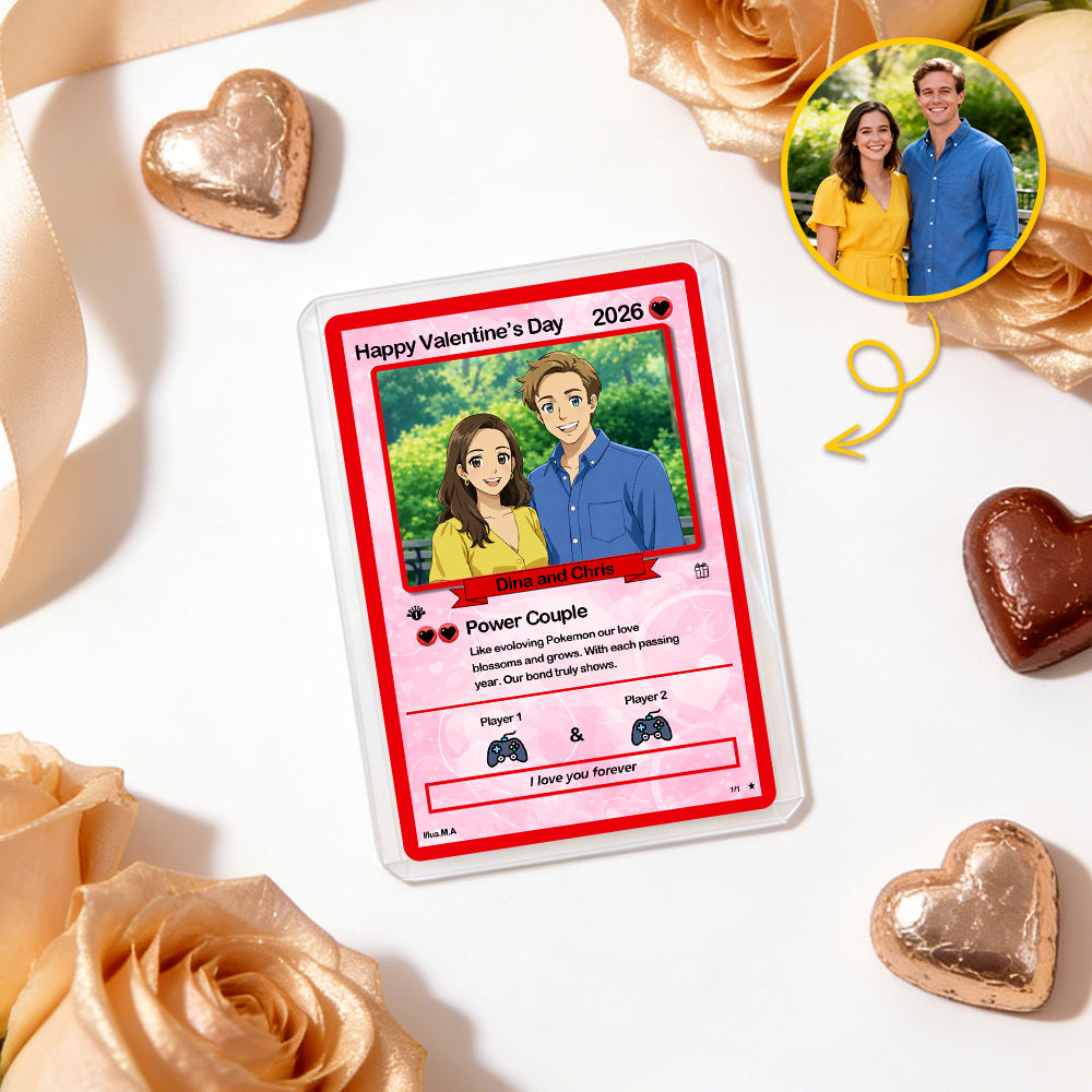 Pokelove Custom Family Card style A
